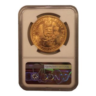 100 Soles In slab FDC MS65 - 400° anniversario zecca di Lima